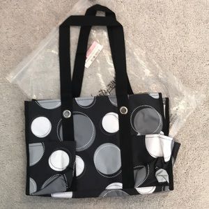 Brand new thirty-one black organizing utility tote